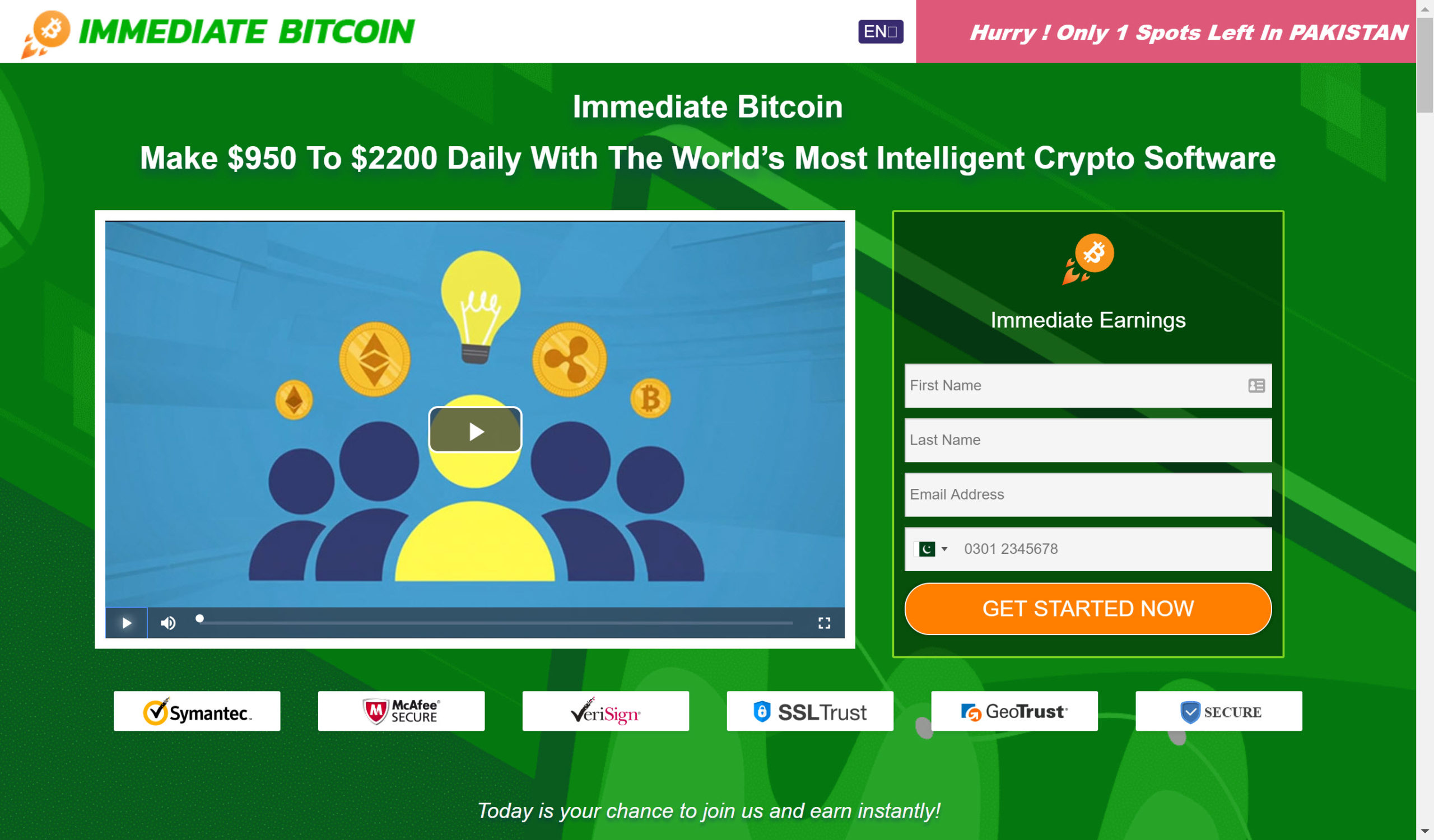 Immediate Bitcoin Review: Is it another Petty Scam? | Binary Today