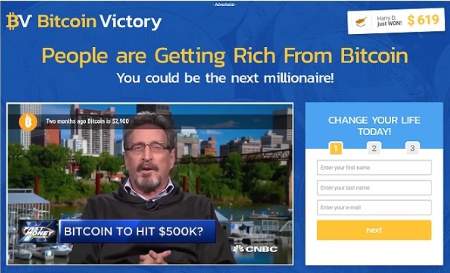 Bitcoin victory review: Scam or legit? | Binary Today